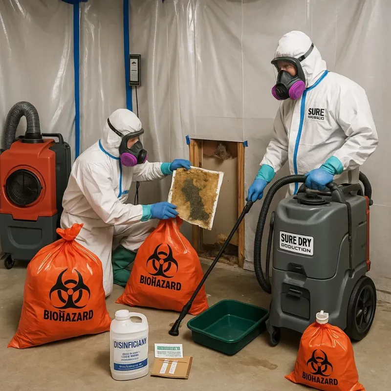 Contaminated Water Handling Protocols process in Galveston County, TX